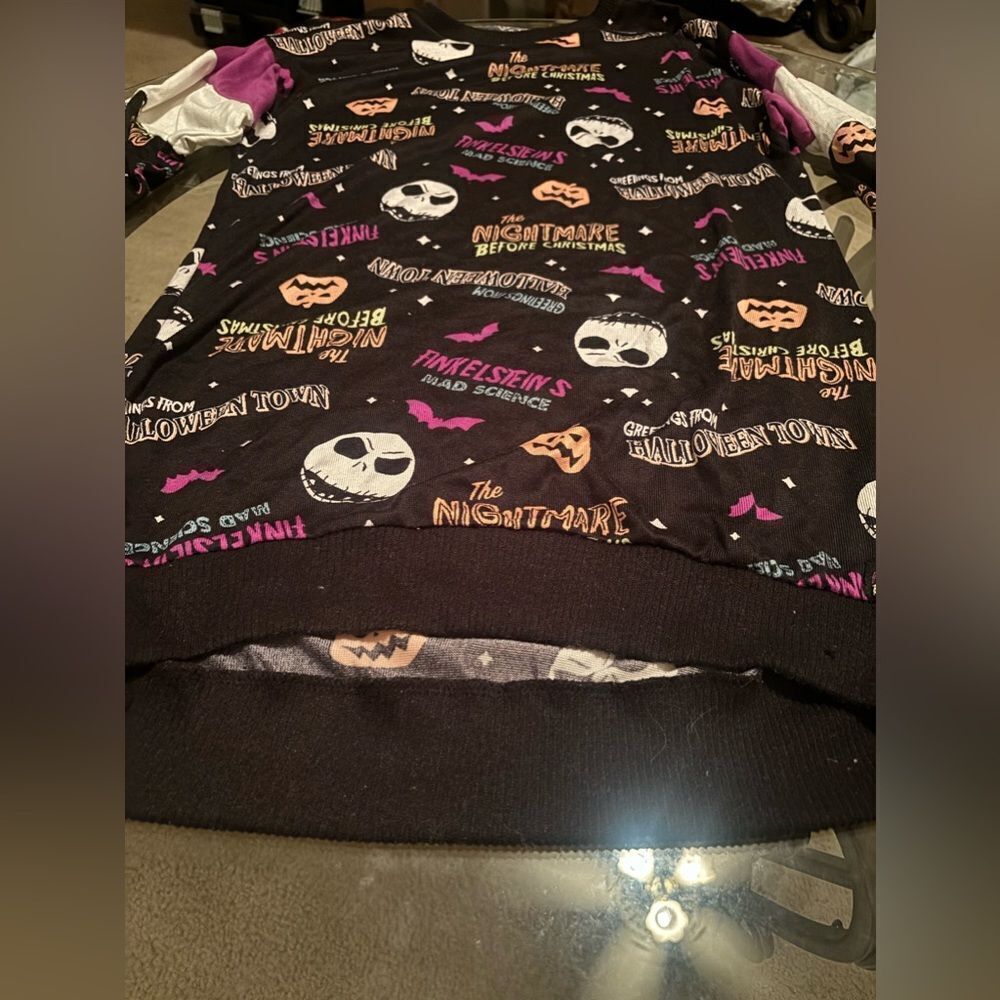 Nightmare Before Christmas PJ Longsleeve Top